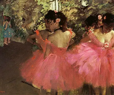 Dancers in Pink Edgar Degas